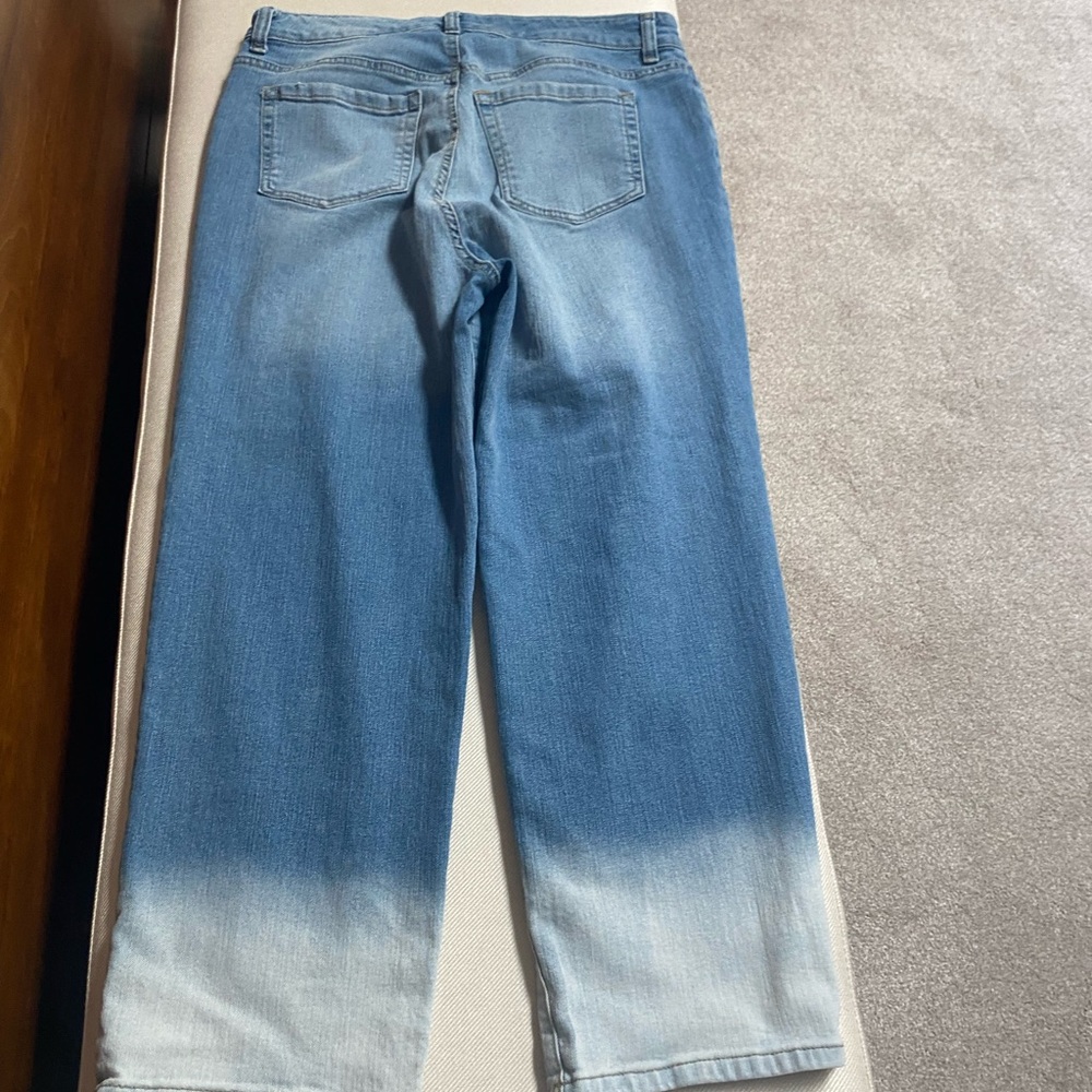 Style & Co. Blue Denim Capri Jeans